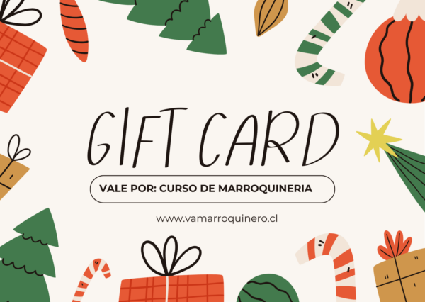 Gift Card Curso de Marroquinería